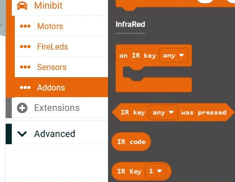 4tronix IR-fjernkontroll til Bit:Bot XL+PRO